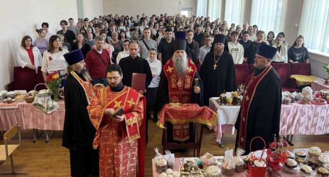Протоиерей Михаил Чайка принял участие в фестивале «Студенческая Пасха»